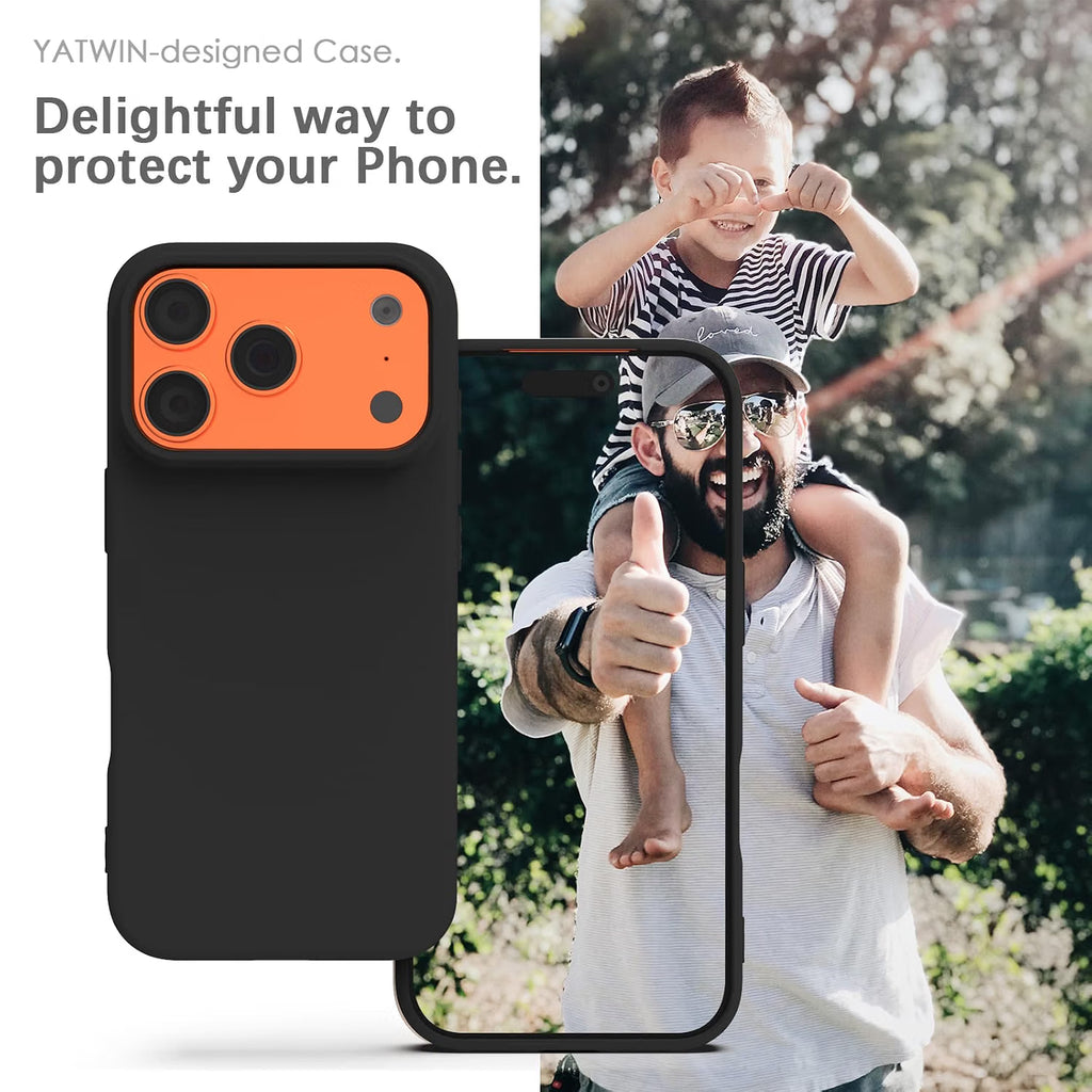 YATWIN Silicone Case for iPhone 17 Pro